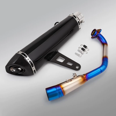 exhaust pipe modification, Motorcycle exhaust pipe