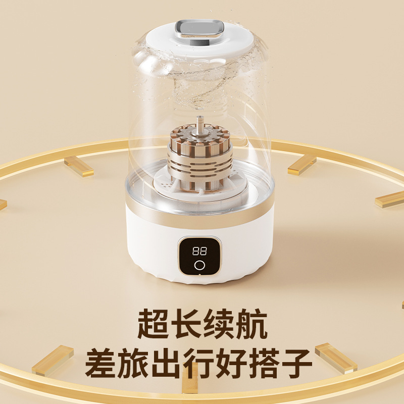 Mini lavadora recargable portátil para ropa interior, lavadora pequeña para calcetines, eléctrica, ideal para viajes.