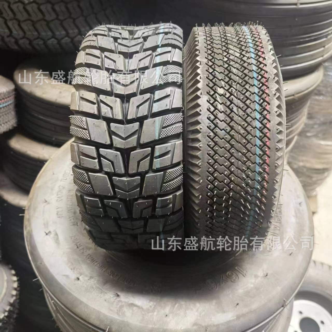 真空越野车轮胎100/65-6.5电动滑板车加厚耐磨防滑轮胎100-65-6.5