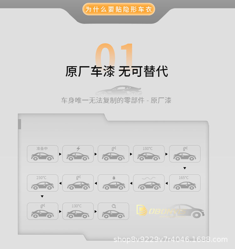 Dobonvis Ppf Car Invisible Protective Film Tpu Hydrophobic Anti-Yellowing Paint Protection Film for Car Paint and Car Doors