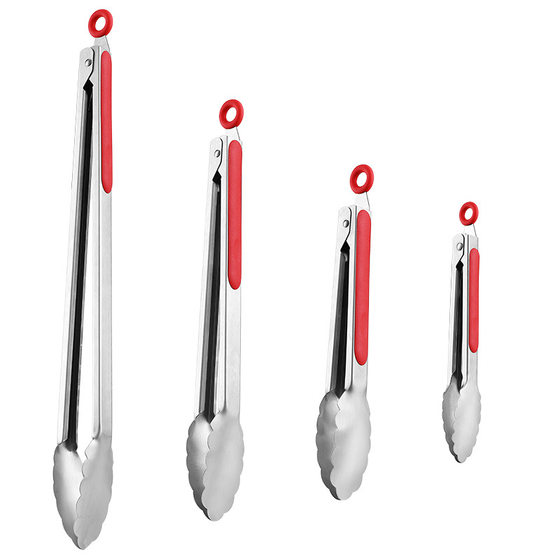 Thickened Food Clip Korean Stainless Steel Barbecue Clip Barbecue Clip Steak Kitchen Clip Baking Multifunctional Clip