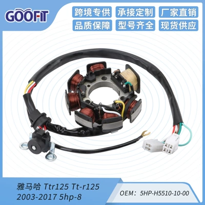 Motorcycle Ttr125 Tt-R125 2003-2017 5Hp-8 Magneto Stator Coil Ignition Coil