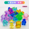 Colorful plastic diamond acrylic toy for princess, with gem