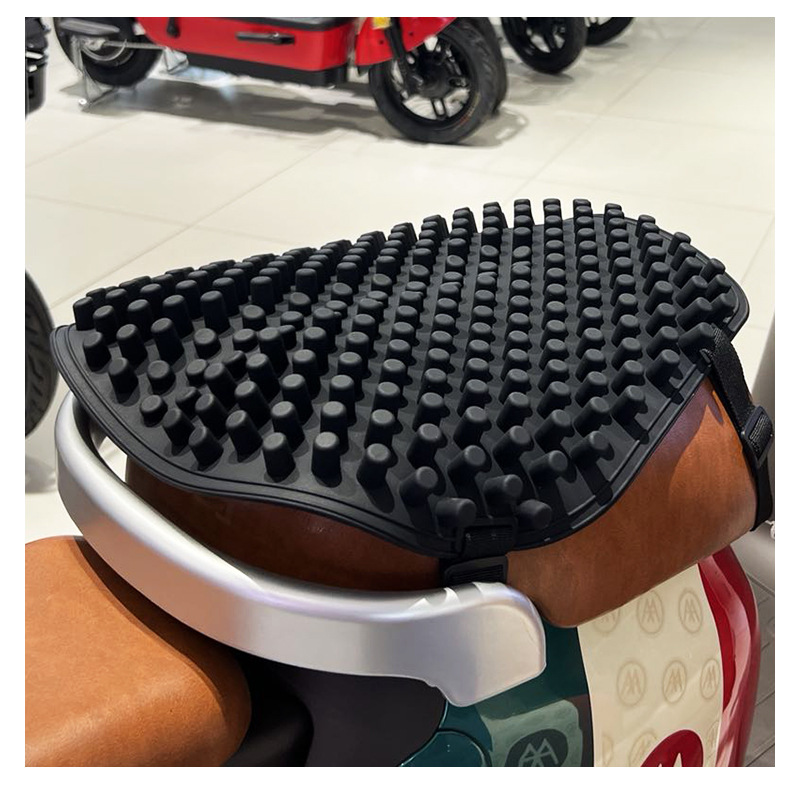 Motorcycle Seat Cushion, Sun-Proof, Waterproof, Breathable, Electric Vehicle, Battery Car, Ventilated Massage Seat Cushion, Summer Universal Motorcycle Seat Cushion