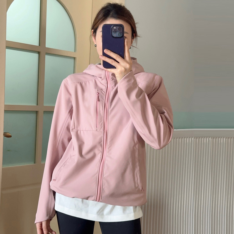 Bird's Same Style Gamma Mx Outdoor Fleece-Lined Softshell Jacket, Windproof and Waterproof, Women's Hooded Mountaineering Jacket