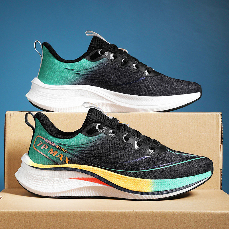 2025 nuevas zapatillas para correr de suela suave de palomitas de maíz con absorción de impactos y desgaste