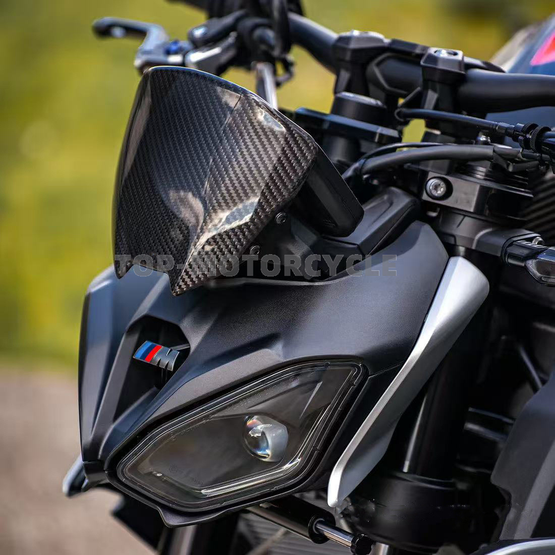 Suitable for Bmw M1000R S1000R Motorcycle Modified Front Windshield Windshield Fairing 21-25