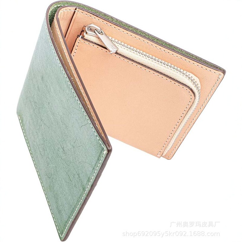 Lotte Japanese Style Fog Wax Cowhide Men's Wallet Large Capacity Zip-Up Coin Purse 80% off Multi-Card Card Holder Customization Lotte Japanese Style Fog Wax Cowhide Men's Wallet Large Capacity Zip-Up Coin Purse 80% off Multi-Card Card Holder Customization