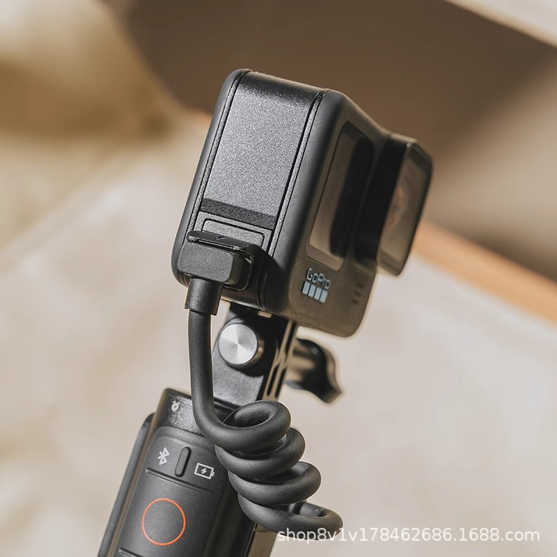 Aplicable a gopro12/11/10/9 accesorios de carga cubierta lateral de apertura desmontaje rápido carga lateral cubierta protectora de la batería