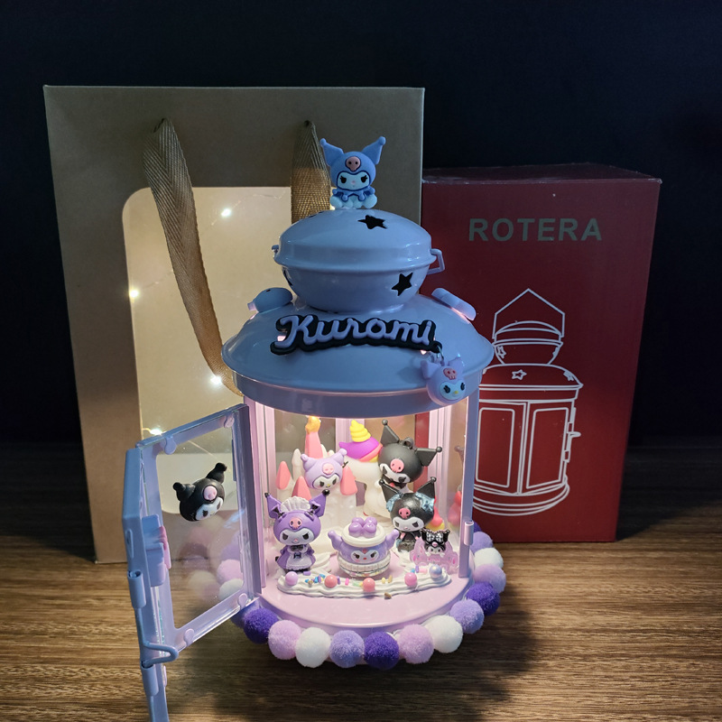 Musical Candlestick in Purple