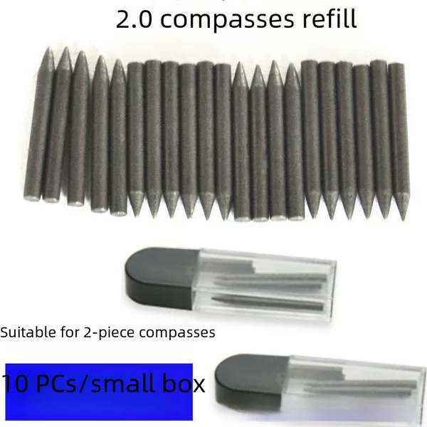 2B compasses refills compasses refills 2.0mm compasses refills 2cm compasses lead refills suit compasses refills replacement refills