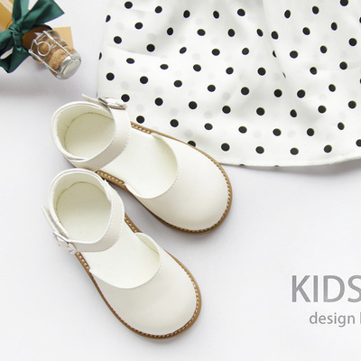 儿童鞋 2021春季新款女童真皮鞋单鞋休闲儿童鞋复古洋气韩货童鞋