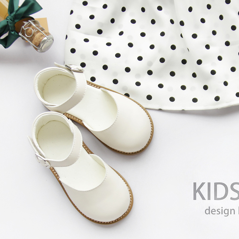 儿童鞋 2021春季新款女童真皮鞋单鞋休闲儿童鞋复古洋气韩货童鞋