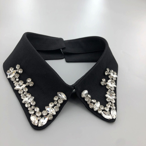 Spring, autumn and winter doll fake collar, Korean style chiffon versatile decorative fake collar for women, matching collar for shirts and jumpsuits