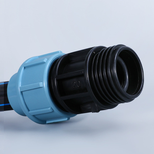 IBC tote drum connector series accessories: PE pipe fittings, elbows, equal-diameter straight tees, and tote drum series connectors