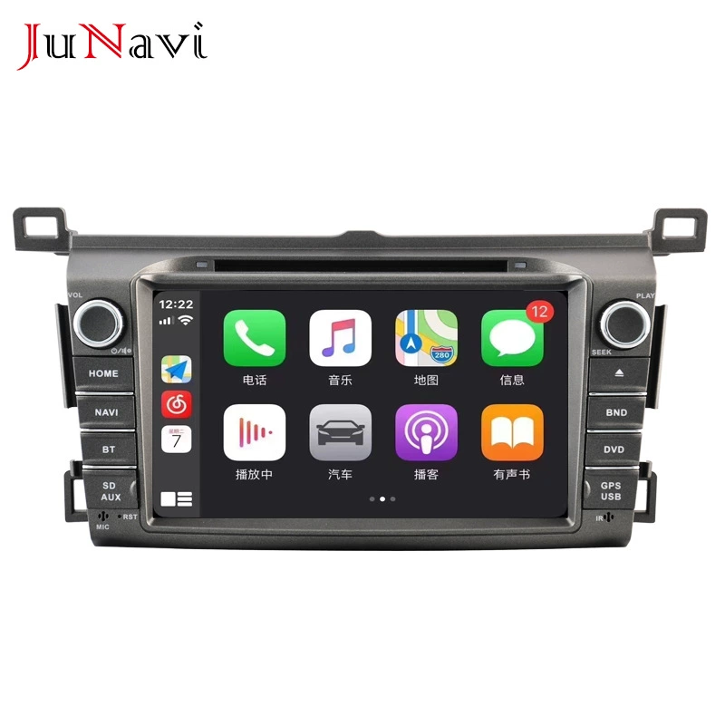 Подходит для Toyota RAV4 Rongfang — автомобильный DVD-плеер с навигацией, Bluetooth, MP5, HD LCD, двухфункциональное устройство