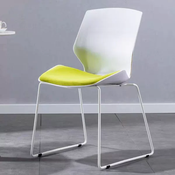Customized Modern Simple Training Chair Office Meeting Home Mesh Sponge Plastic Stacked Solid Steel Bar Negotiation Chair