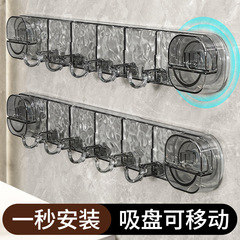 家庭用真空吸盤フック、パンチングなし、強力な耐荷重バスルーム収納ラック、軽くて豪華な痕跡のない粘着フック