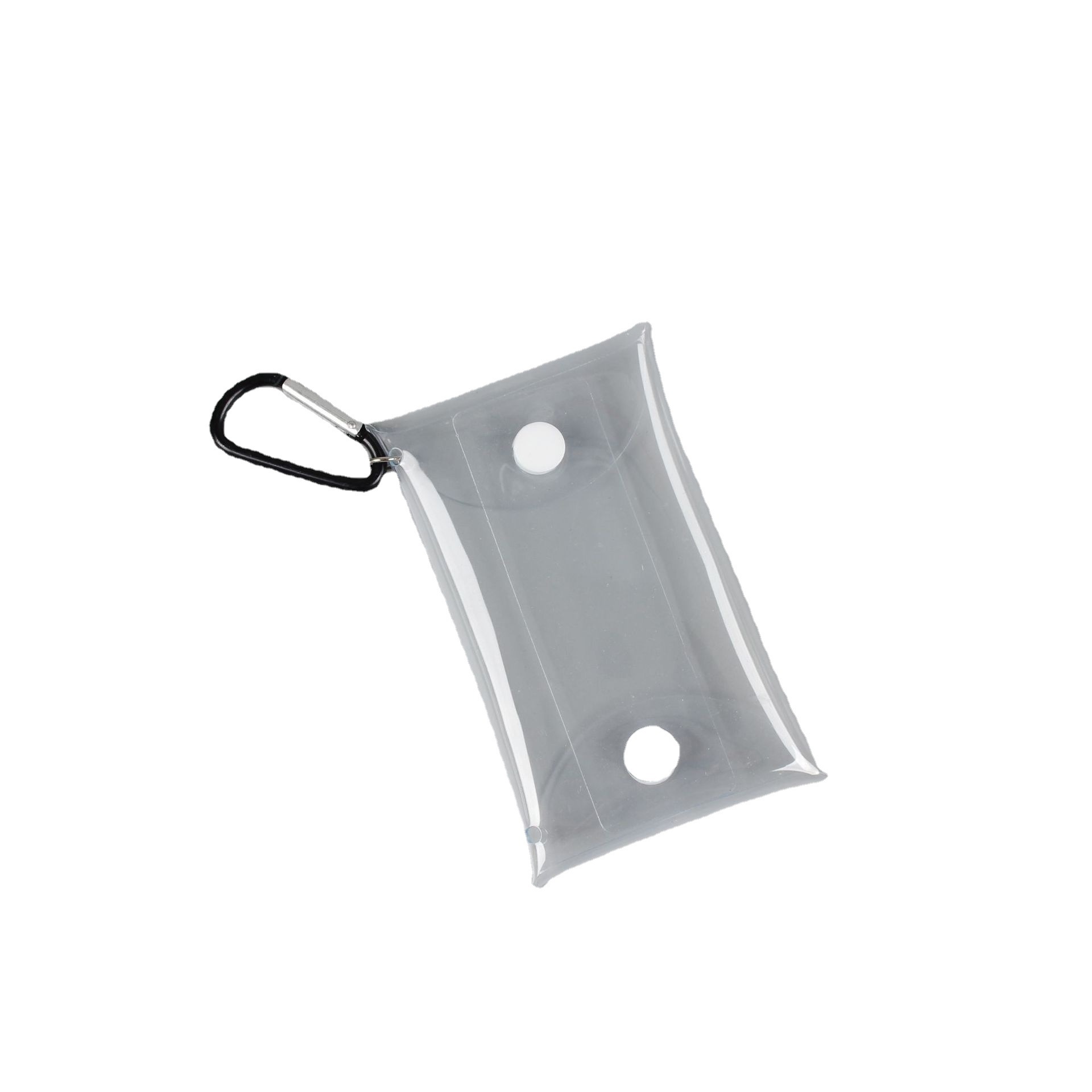 Caminar bebé ciego caja bolsa al por mayor de PVC transparente llavero monedero joyería en stock joyería regalo bolsa de embalaje
