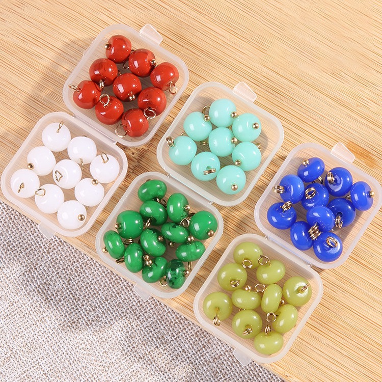 树脂仿玉石纽扣女衣服旗袍古装汉服唐装珍珠钮扣百搭衬衣衬衫扣子