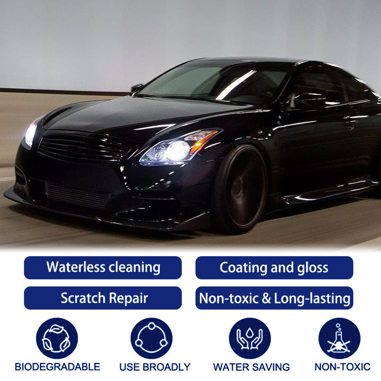 Rayhong Car Crystal Wax Anti-Scratch Coating Refreshing Brightening Care Waxing Stable Solid Car Wax