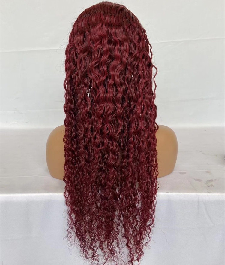 Women'S Gender Fashion Style Women's Fashion Street High Temperature Wire Centre Parting Long Curly Hair Wigs