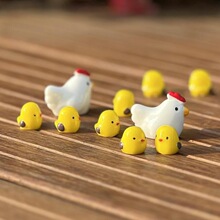 S 72979 Moss Landscape Decor Mini Yellow Chick ̦޺΢����С