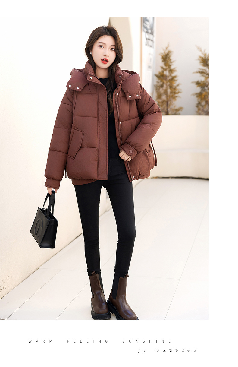 Dames donsjas modieus losvallend dik gewatteerd jasmodel_voghion.com