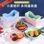 家用塑料垃圾餐桌菜碟