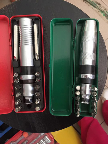 Knock 13 stubborn screws with an impact screwdriver, tap the screwdriver with an impact wrench, use an impact socket wrench with an impact wrench