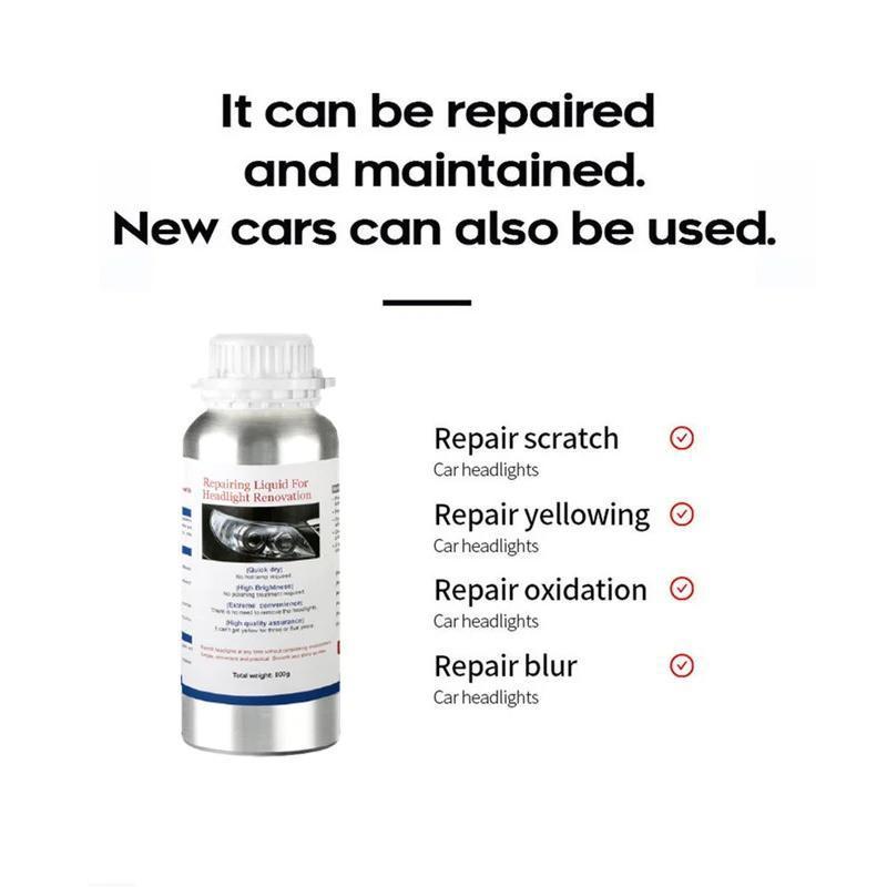 Christmas Halloween Car Headlight Polishing Kit 800ML