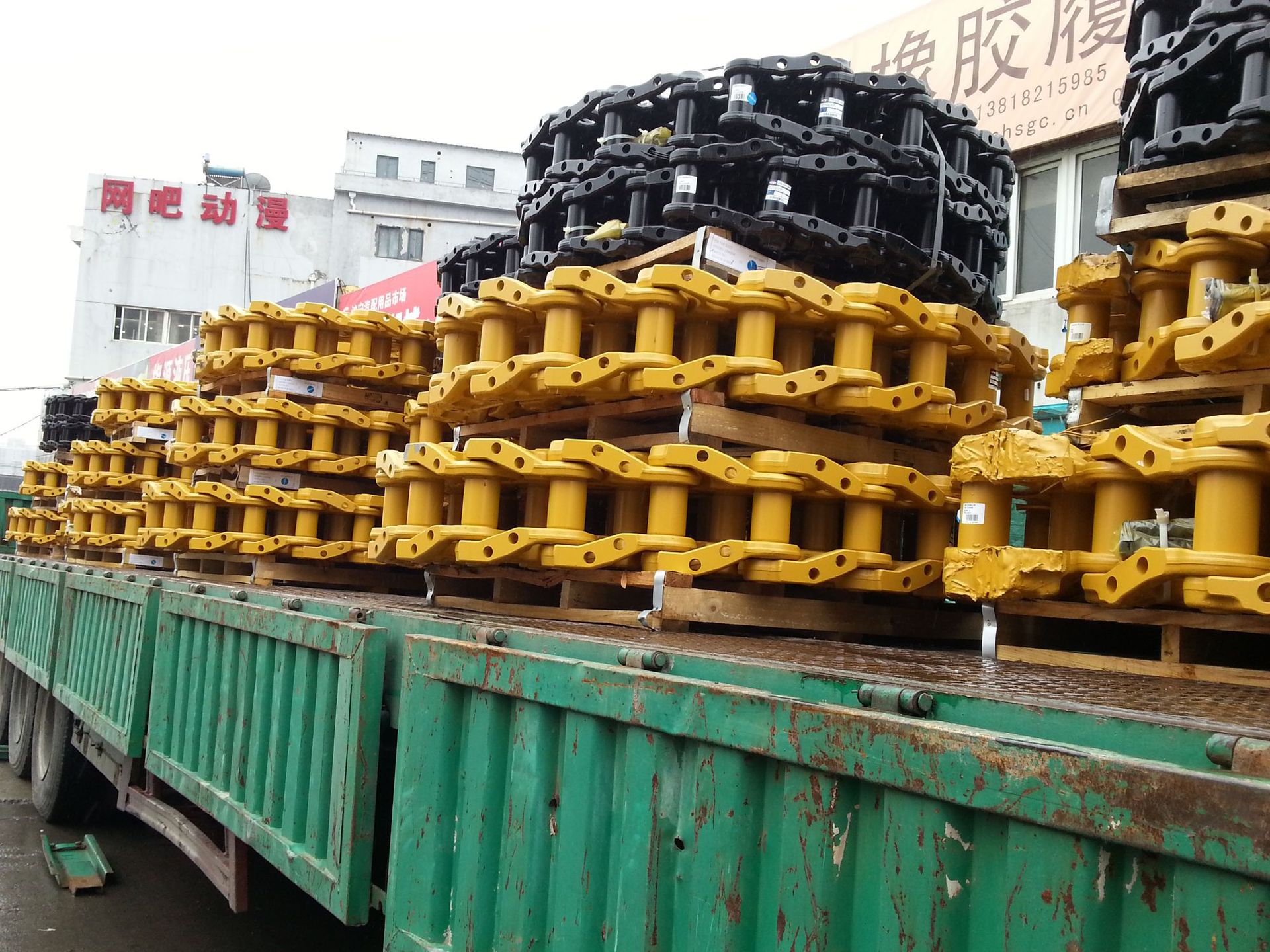 D375履带总成- D275小松推土机链条总成-意大利ITR