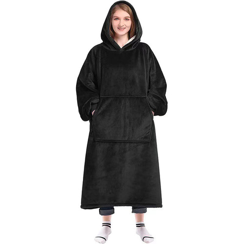 New Wearable Hoodie Blanket Pajamas Comfortable Over