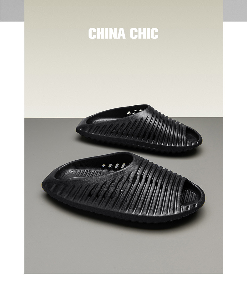 Aussehandel Plus Size Summer Flip-Flops fir Männer, héichwäerteg Gummi-Plastik-Kackgefill EVA Strandschong, liicht, fir Männer_voghion.com