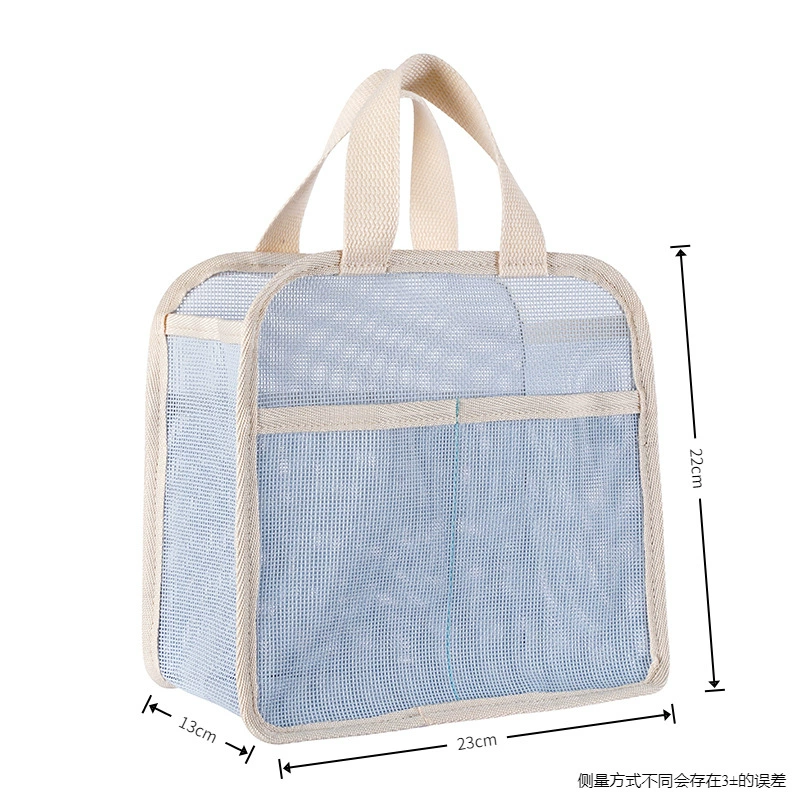 Korean woven handheld purse, storage bag for gym, cosmetic bag, shoulder bag