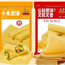 沂蒙公社山东煎饼小米煎饼临沂小米大煎饼400g包
