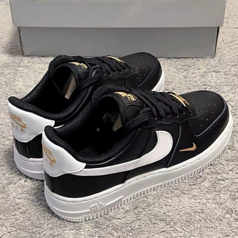 Кроссовки Nike Air Force 1, шнурки, мягкая подошва, белые кеды для мужчин и женщин, для любимых