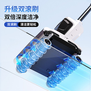 Washing machine suction and drag all-in-one machine automatic intelligent wireless hand-held hands-free washing lazy people sweeping machine vacuum cleaner