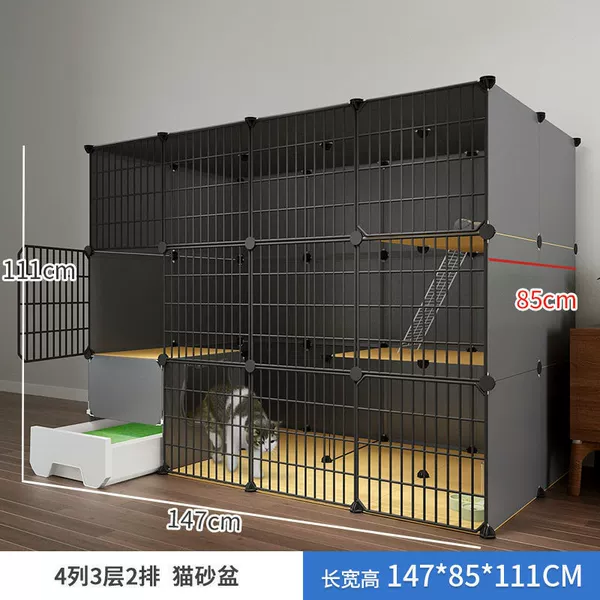 ☏Extra large 3-story [deepened three-door/multi-cat paradise]