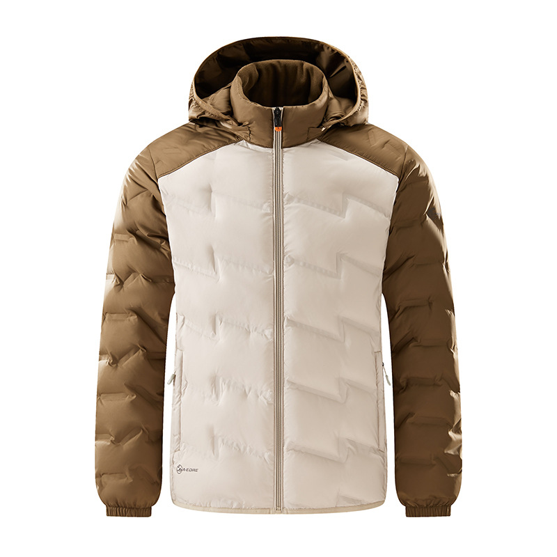 Chaqueta corta de diamante ligera y delgada, chaqueta deportiva con capuz para hombres y mujeres, chaqueta delgada para mujeres, fábrica al por mayor