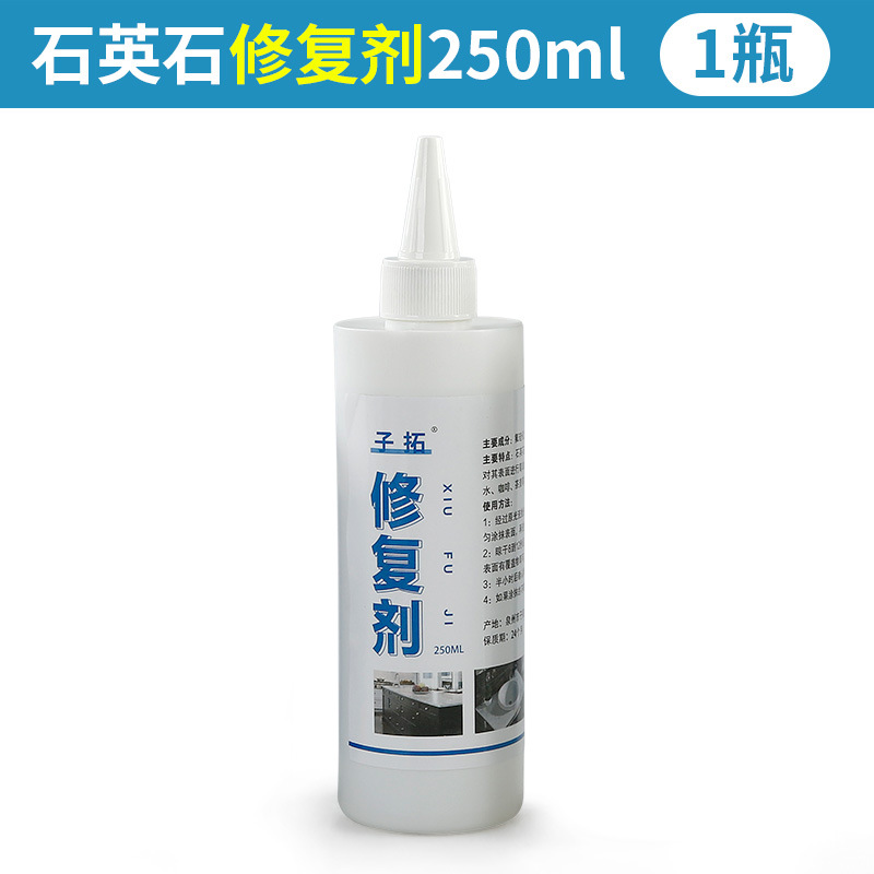 Mesa de piedra de cuarzo pulido pasta de piedra de mármol pulido de cera pulido blanqueamiento diferencia de color reparación líquido agente auxiliar