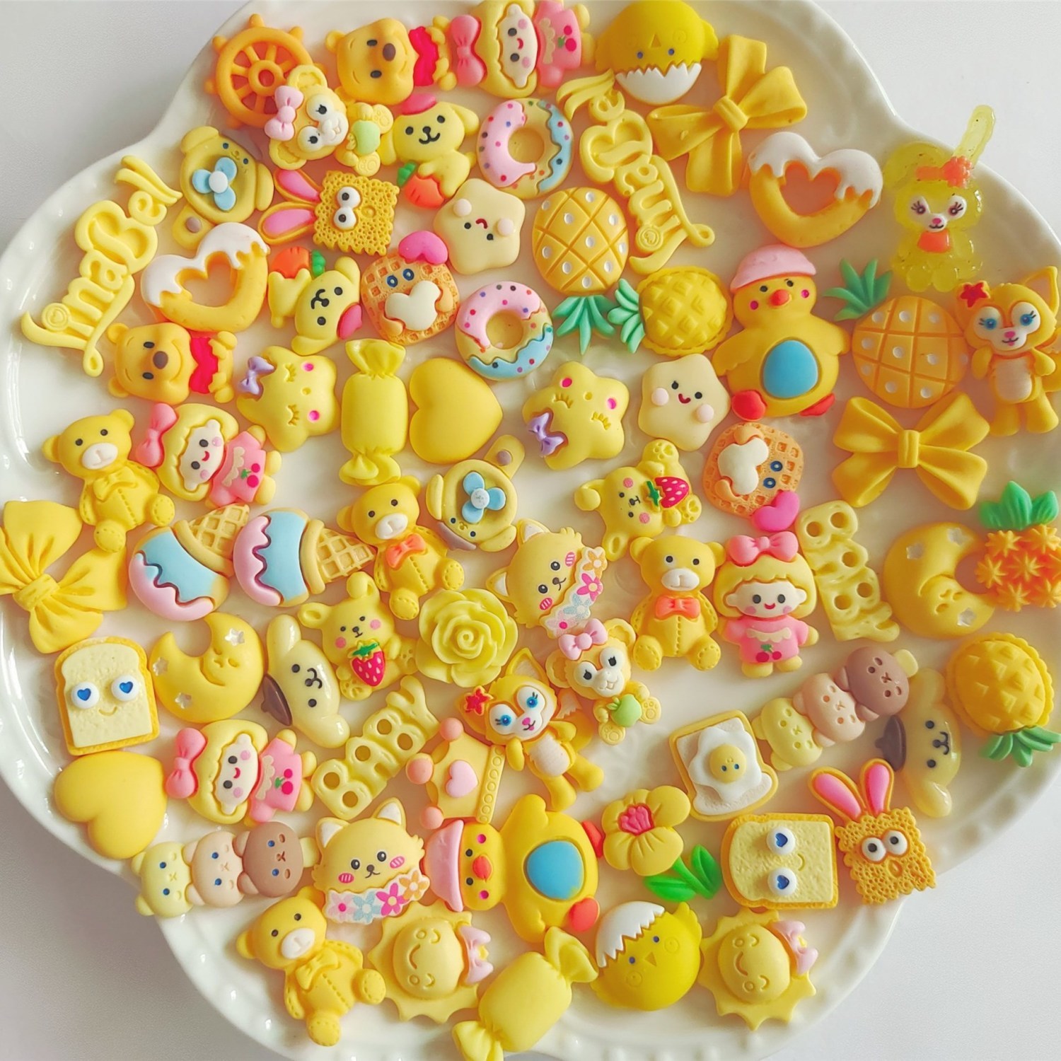 수지 액세서리 크림 접착제 DIY 재료 패키지 수제 휴대 전화 케이스 머리핀 프레임 및 기타 액세서리