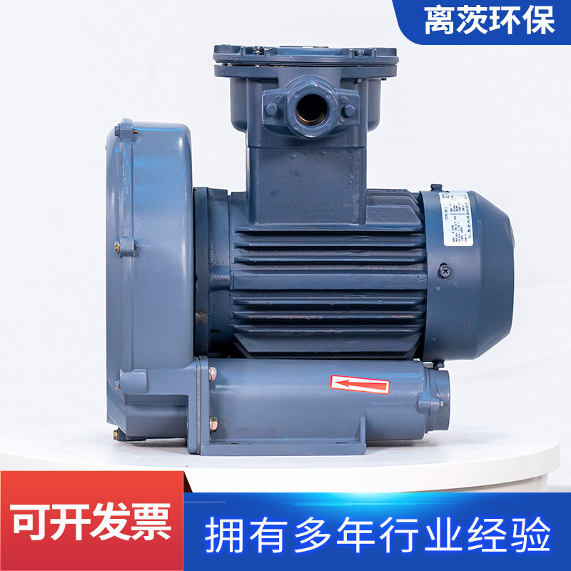 易燃易爆气体输送防爆漩涡气泵 油气输送专用变频耐高温防爆风机