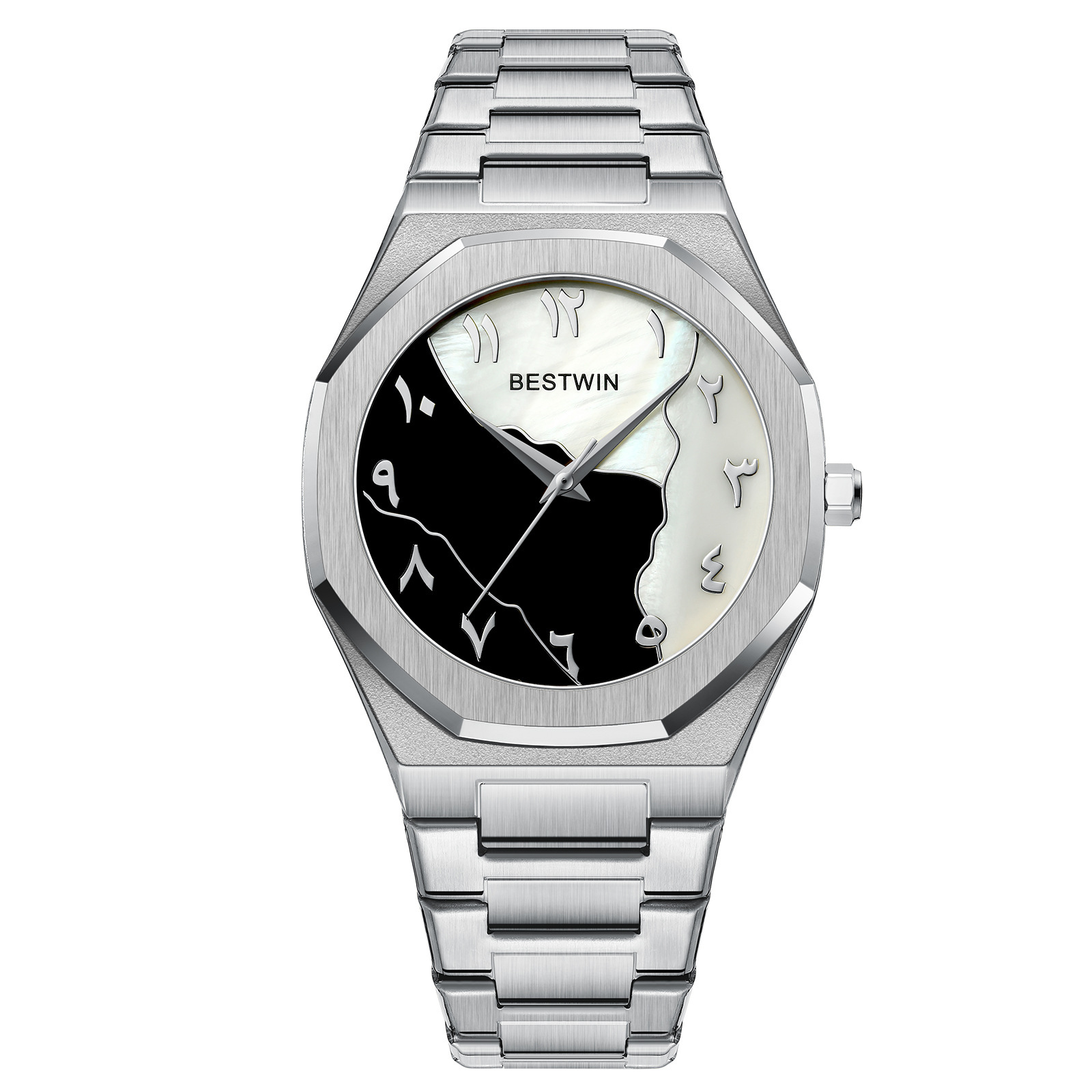 Simple Steel Belt Quartz Watch - Picture 5 of 7