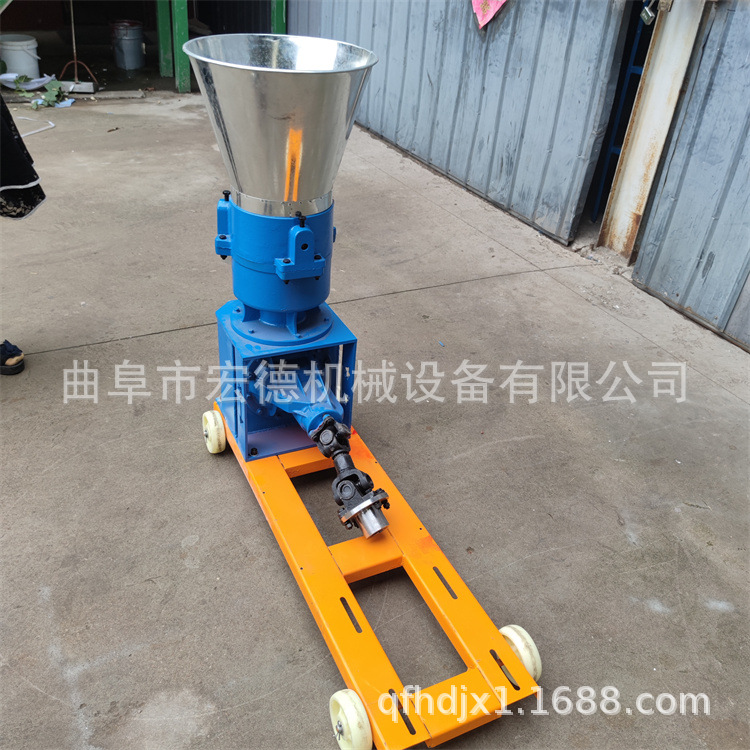 养鸡饲料颗粒机 畜牧养殖造粒机 210型麸皮草粉压粒机