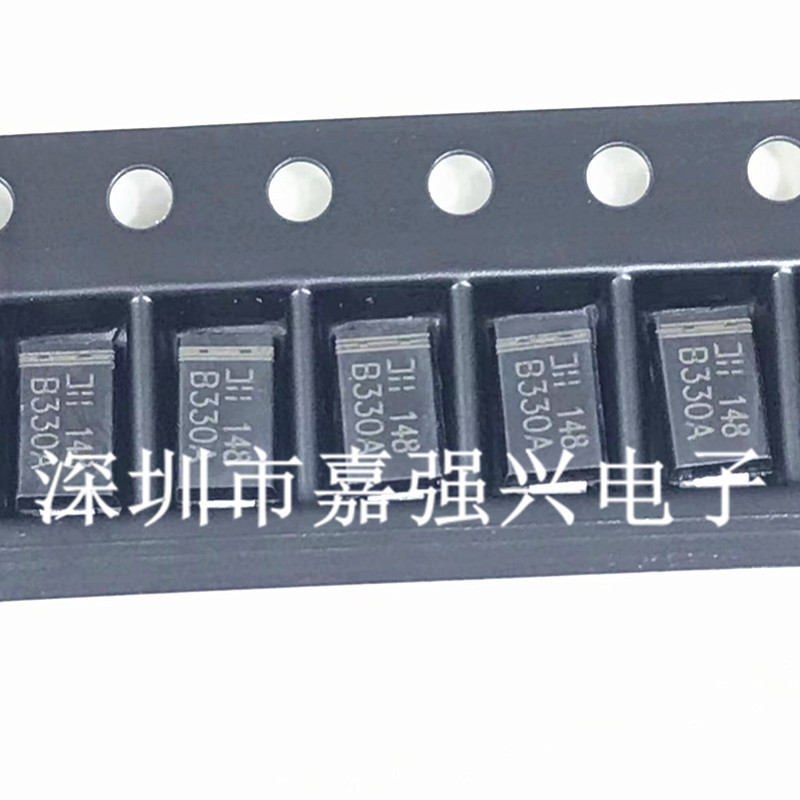 原装全新 B330A-13-F SMA 30V 3A 500mV@3A 贴片肖特基二三极管