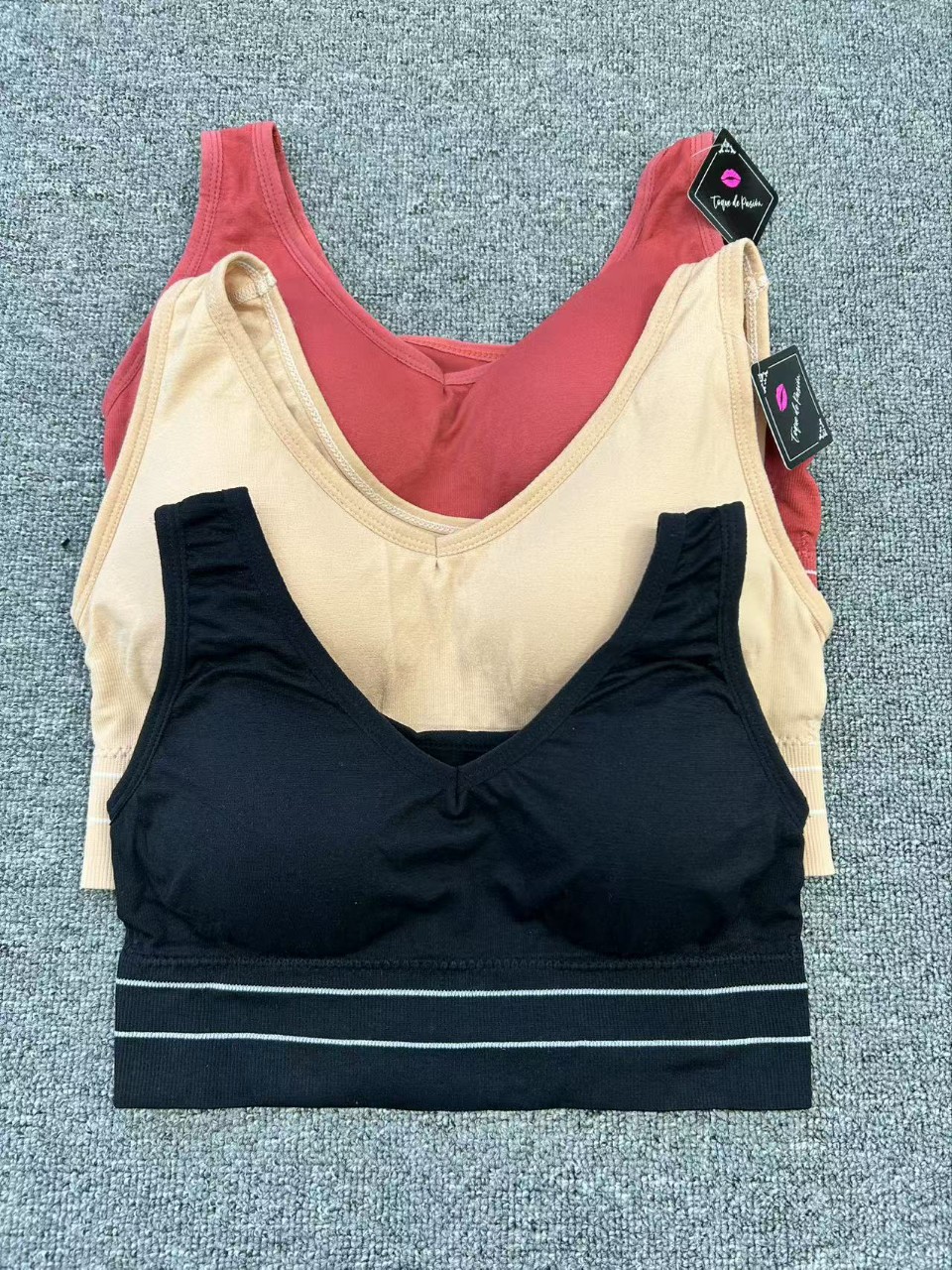 Nuevo cinturón de espalda sin costura deportivo de pecho de mujer sexy látex gran chaleco U sin anillo de acero bra ropa interior mujer