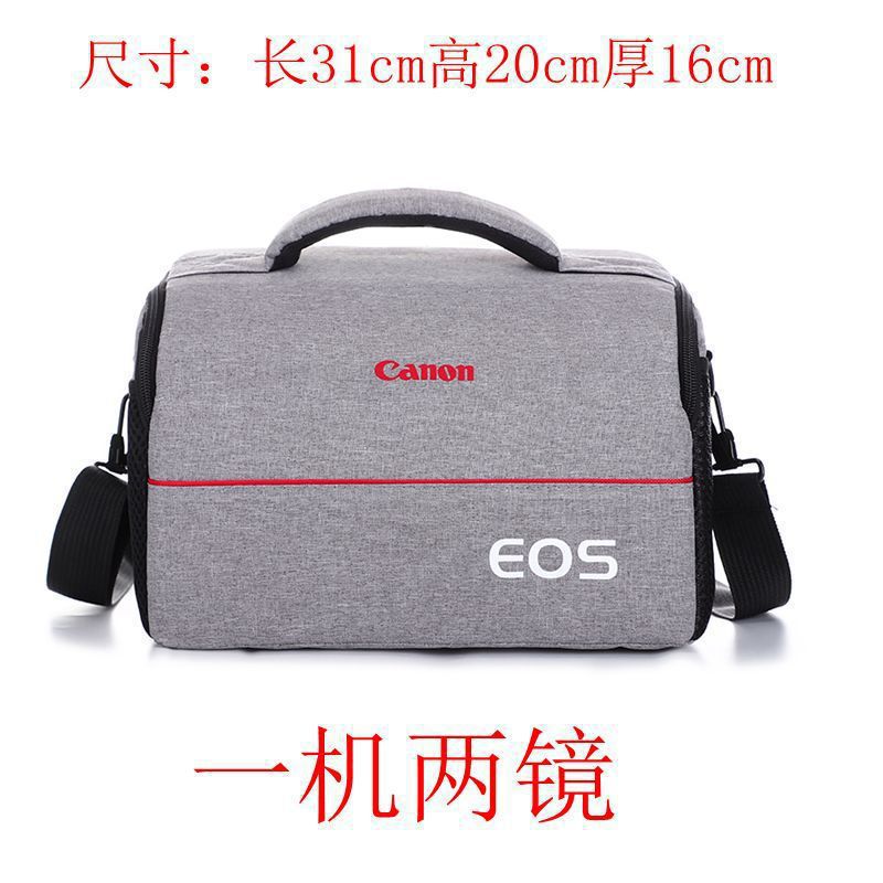 Bolsa de cámara Nikon SLR bolsa de hombro Sony bolsa de fotografía diagonal portátil una máquina dos bolsas de cámara de espejo