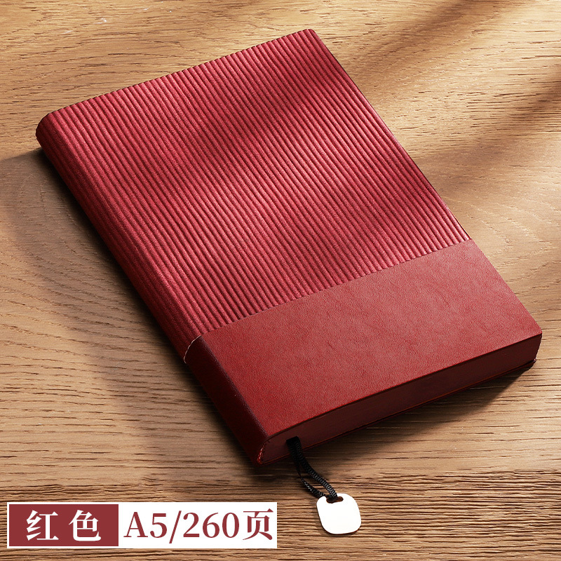 Simple de tres piezas A5 cuaderno de negocios al por mayor Bloc de notas caja de regalo cuaderno diario de oficina en stock al por mayor