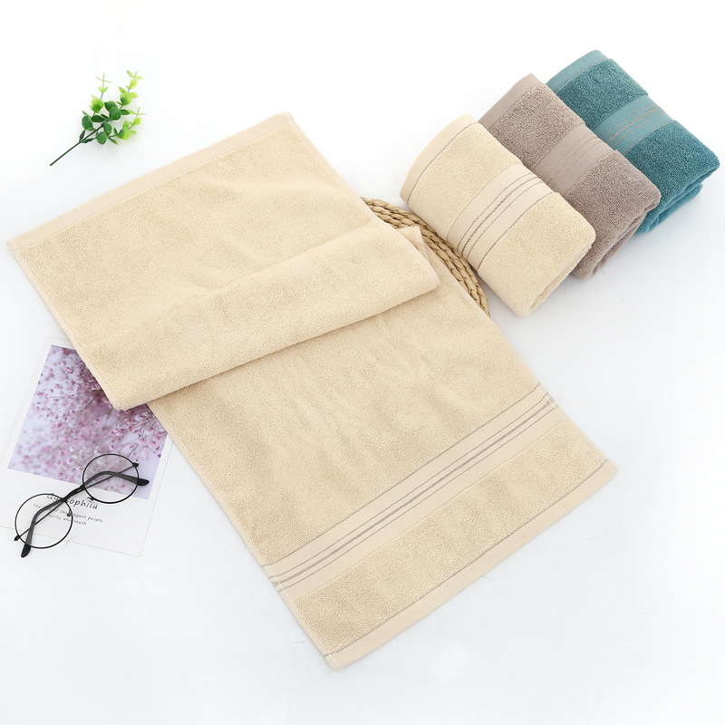Toallas de algodón personalizadas embalaje independiente algodón clase A logo bordado regalo bienestar Gaoyang fábrica de toallas al por mayor